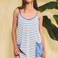 Harbor Stripes Romper Dress