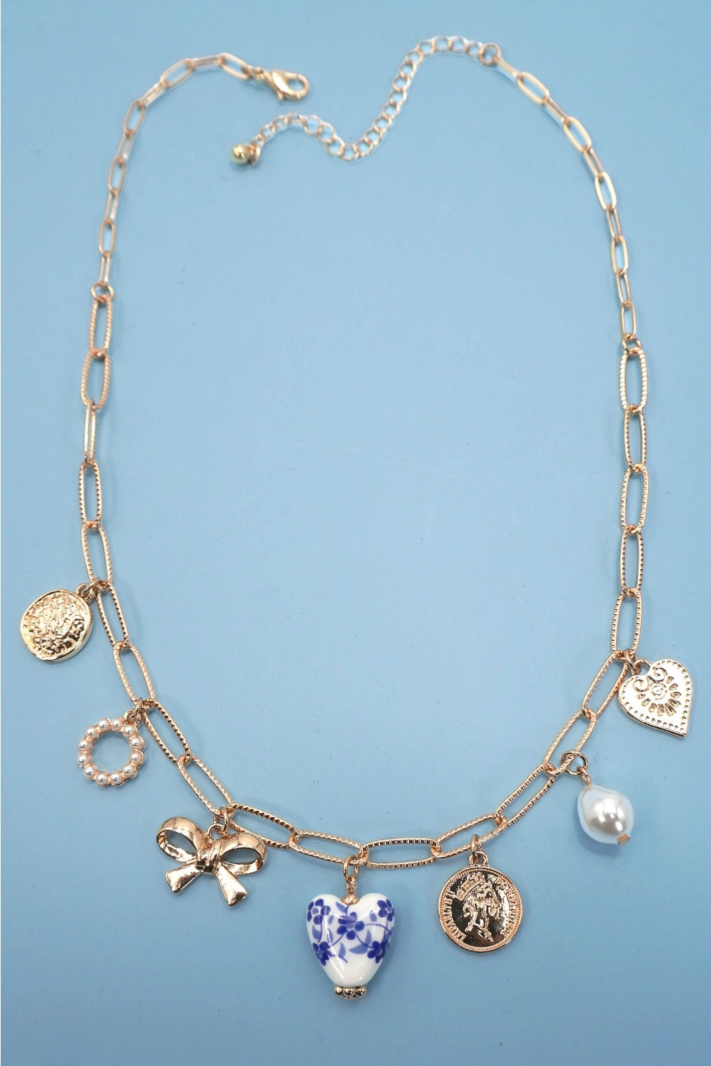 Santorini Charm Necklace
