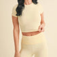 Butter Yellow Two Piece Set