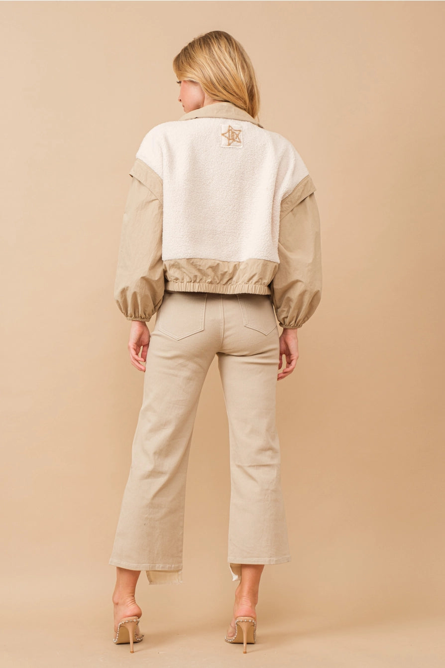 Teddy Windbreaker Jacket
