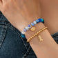 Nautical Blue Beaded Bracelet Set