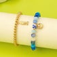 Nautical Blue Beaded Bracelet Set