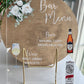 Wedding Bar Sign