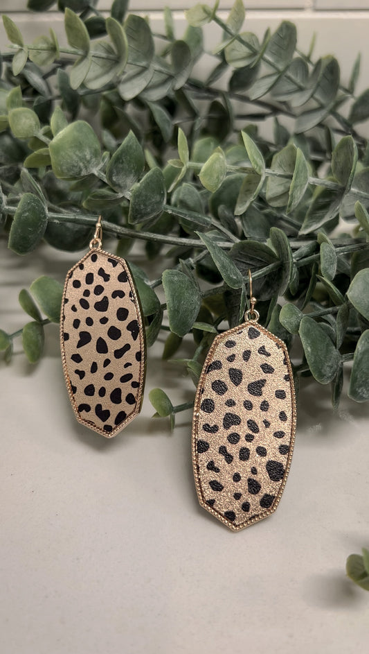 Leopard Earrings