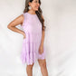 Lavender Dotted Swiss Dress