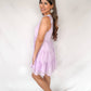 Lavender Dotted Swiss Dress