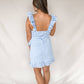 Gingham Front Tie Dress